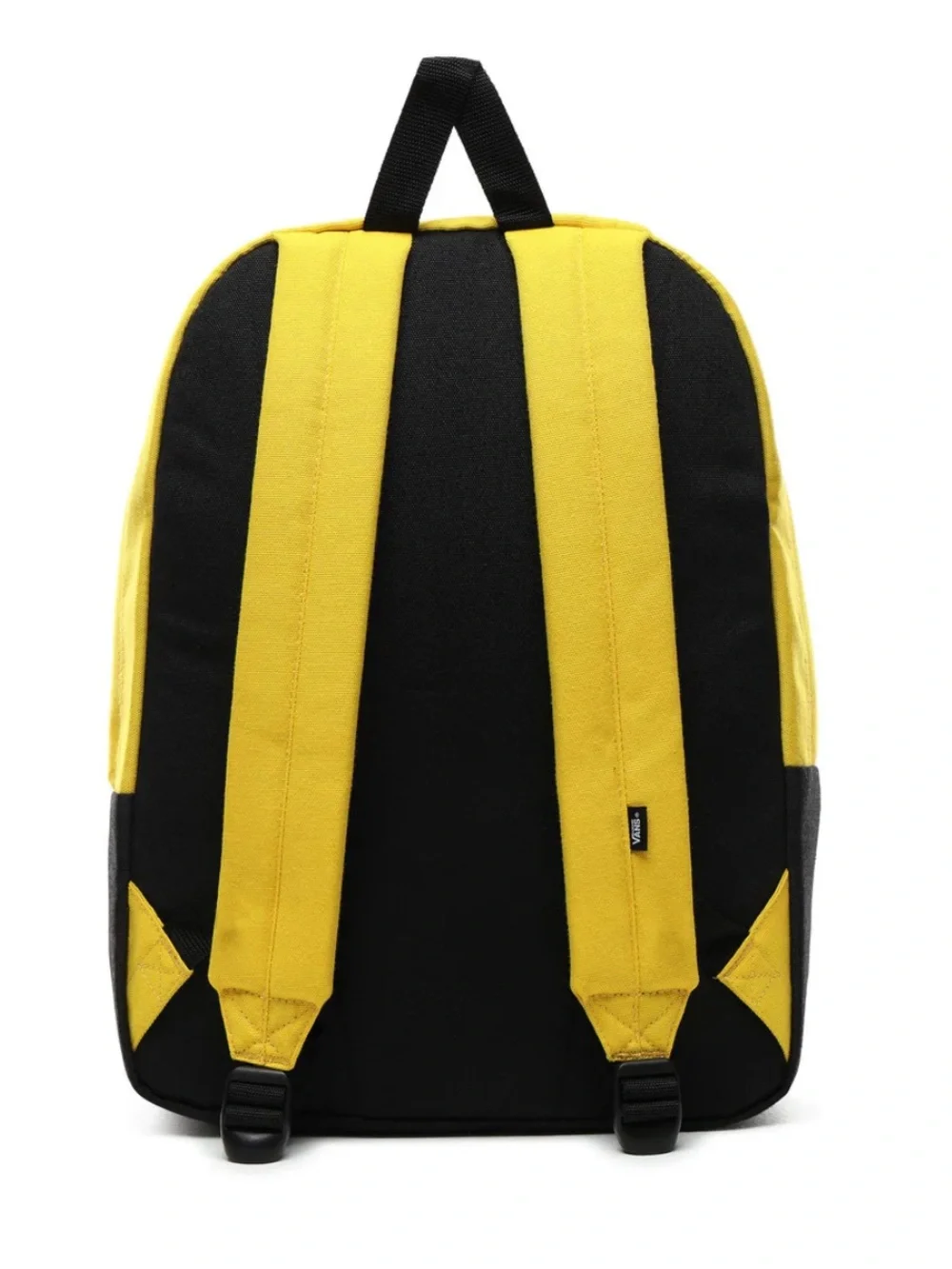 Vans Yellow Canvas Backpack with Black Accents Unisex